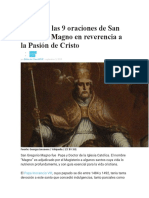 9 Oraciones de San Gregorio MAGNO