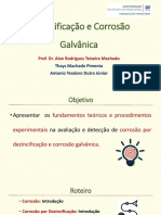 Dezincificação e Galvânica