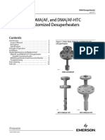 Instruction Manual Fisher Dma Dma Af Dma Af HTC Mechanically Atomized Desuperheaters en 127116