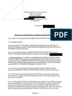 Notice of Acceptance General Executors Office Notarized - Redacted 1