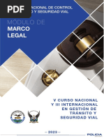 Módulo 4 - Marco Legal - V Curso de Tránsito