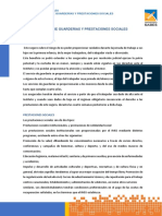 4.10 Seguro de Guarderías y Prestaciones Sociales.