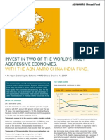 ABN AMRO China India Fund Flyer