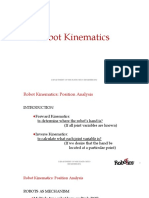 Robot Kinematics LECTURE 1