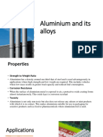 Aluminium, Copper and Its Alloys