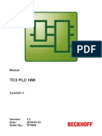 TF1800 TC3 PLC Hmi en