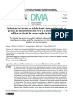 Dinâmicas Territoriais No Sul Do Brasil: Desmantelamento Da Política de Desenvolvimento Rural e A Emergência de Uma Política Territorial de Conservação Da Biodiversidade