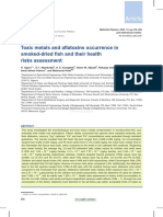 Toxic Metals and Aflatoxins Occurrence in Smoked-Dried Fish and Their Health Risks Assessment