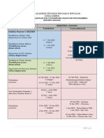 Kalendar Akademik Pengajian Siswazah Universiti Malaysia Sarawak Program Kerja Kursus 2022 2023 Edited