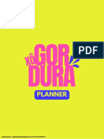 Planner Desafio Xo Gordura