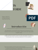 Presentación Proyecto de Investigación Minimalista Verde y Beige