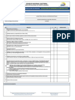 Check List Contrato Civil SRD Coordinador de Mesa