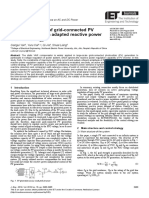 The Journal of Engineering - 2018 - Yan - Stability Analysis of Grid Connected PV Generation With An Adapted Reactive Power