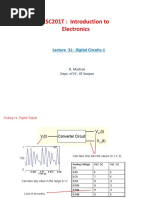 ESC201T L31 Digital Circuits 1