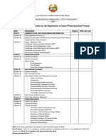 Check - List - Form - No - 2 - Registration of Imported - Medicines