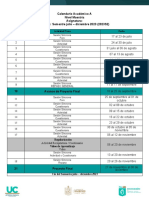 Calendario Maestria Estrategica