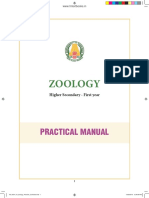 11th Zoology Practical Manual EM WWW - Tntextbooks.in