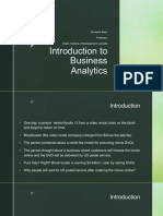 Introduction Business Analytics