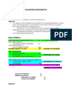 Accounting For Income Tax