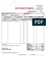 Surtimotores: Cotizacion No