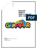 4.3 Grade 4 English Handout Term 3 2023#