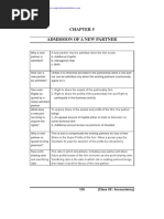 CBSE Class 12 Acc Notes Admission of A New Partner