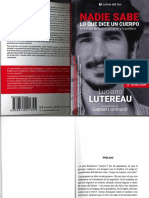 Nadie Sabe Lo Que Dice Un Cuerpo - Luciano Lutereau