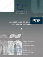 La Enseñanza de Español A Alumnos Mayores, de Cristina Montero Carvajal