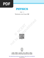 NCERT Class 12 Physics Book (Part I)