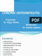 Chronic Osteomyelitis