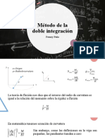 Método de La Doble Integración