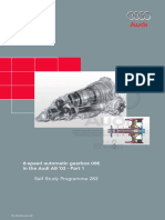 SSP 283 6-Speed Automatic Gearbox 09E in The Audi A8 '03 - Part 1