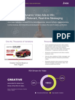 Jivox Dynamic Video Advertising Datasheet