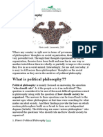 Political Philosophy