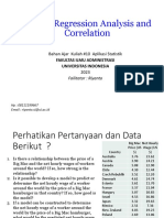 Kuliah Pekan #10 Analisis Regressi Sederhana (Simple Regression) - 1-34