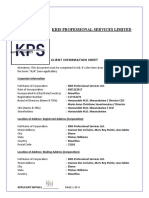 KYC For JP Fuel (KPS)