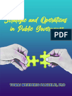 Strategic and Operations in Public Governance