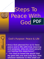 Steps To Peace With God