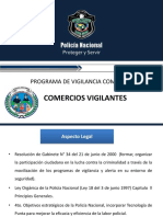 Presentación Comercios Vigilantes Policía Nacional de Panamá