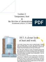 Temperature, Heat & The First Law of Thermodynamics: (Fundamentals of Physics, 10 Edition)