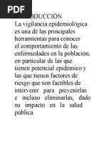 Ensayo Sobre El Sistema Nacional de Vigilancia Epidemiologica