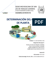 Cálculo Del CFI de La Planta - Equipo