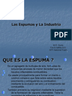 Tipos de Espumas