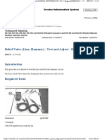 Relief Valve (Line, Hammer) - Test and Adjust