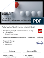 GEST-S-406 Strategy - Course 7 & 8 - Innovation and Corporate Strategy