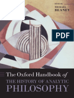 (Oxford Handbooks) Michael Beaney (Editor) - The Oxford Handbook of The History of Analytic Philosophy (2013, Oxford University Press) - Libgen - Li