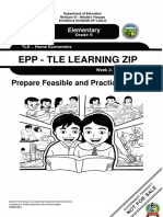 Epp - Tle Learning Zip: Prepare Feasible and Practical Budget