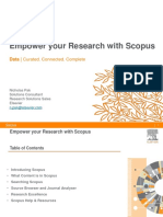 Empower Your Research With Scopus