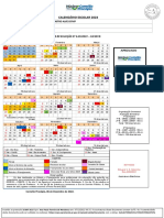 Calendário Escolar 2023 - Subsequente - Homologado