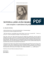 Novena A S. Joao Maria Vianney Com Catecismo 2022